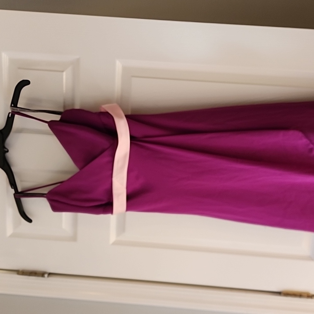 Alfred Angelo Crossover Chiffon Dress